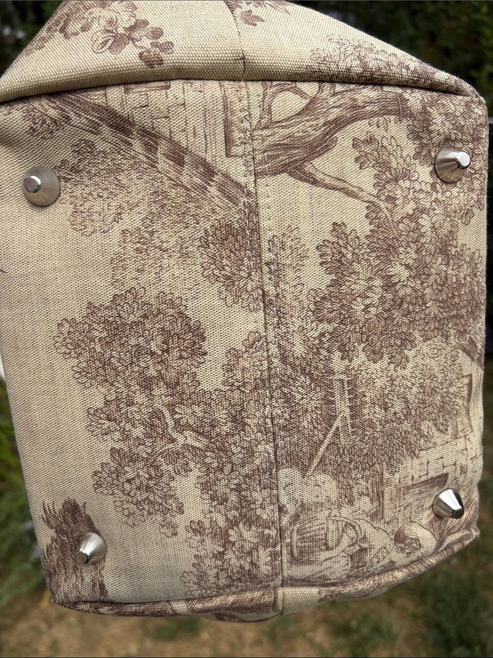 Pierre Deux French County snap front hand Bag - Picture 3 of 9